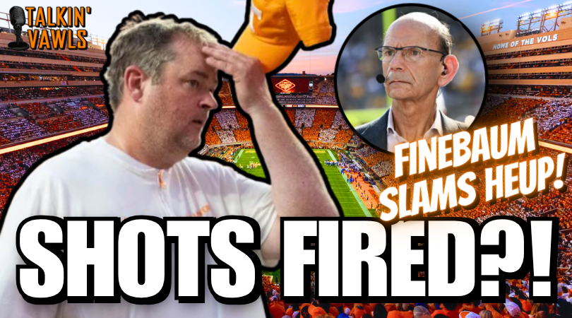 TalkinVAWLS_pod's tweet photo. Paul Finebaum was recently on Crain &amp; Cone and had some strong words about Josh Heupel and the Tennessee program heading in the wrong direction.  Is he wrong??  Worth a listen...

Link: https://t.co/kRsrIT8V4n https://t.co/ML9W7JMdSK