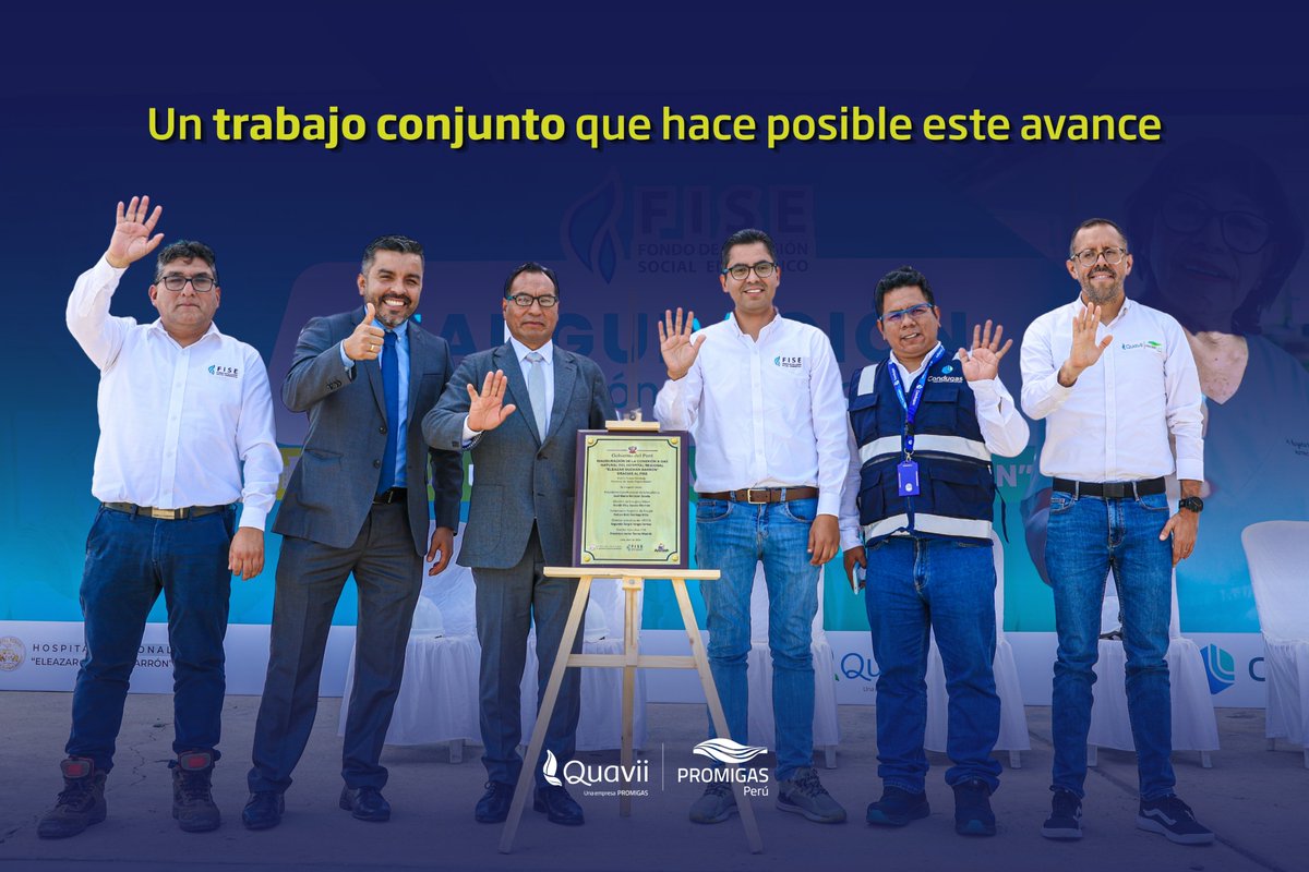 PromigasPeru's tweet photo. Seguimos impulsando infraestructura energética que fortalece servicios públicos clave y beneficia directamente a las comunidades en donde estamos presentes.  

#SomosEnergíaQueImpulsaDesarrollo https://t.co/Ri2NSsTqSa