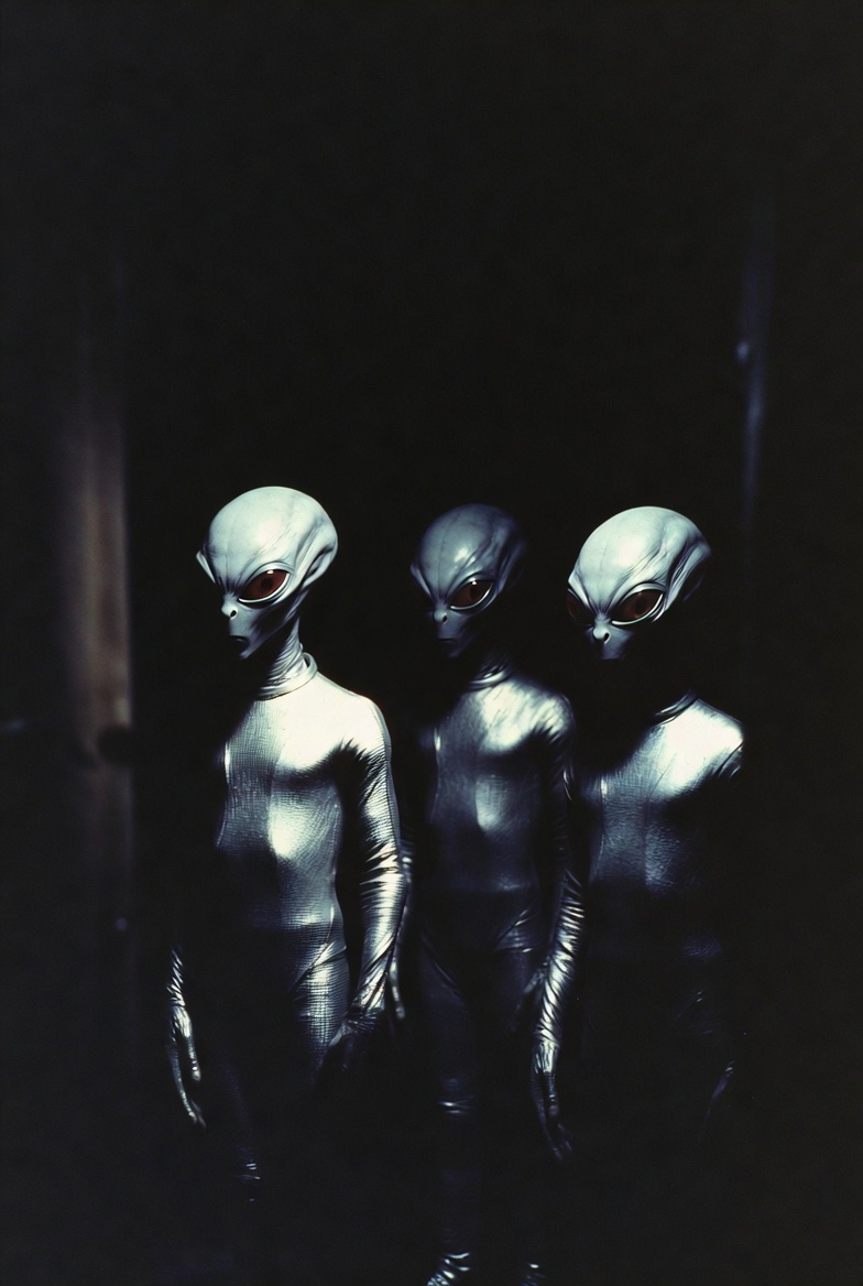 0xfoid's tweet photo. THIS IS CRAZY | PAGE 68

FBI boss Guy Hottel dropped a bombshell in 1950  

Three flying saucers crashed in New Mexico — each 50 feet wide  

Inside each one: three dead 3-foot aliens in metallic suits