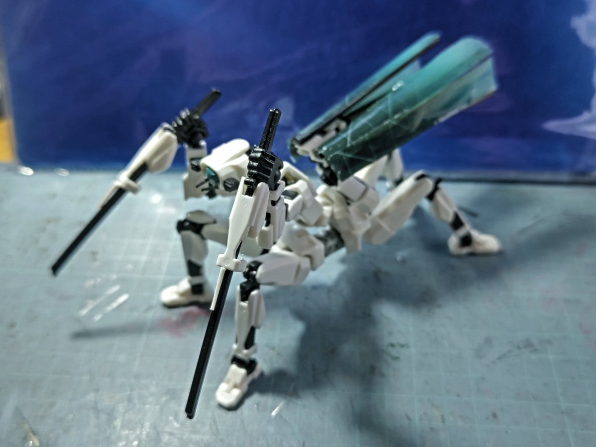 24ゾイド made from戦闘フィギュア ○ネプチューン(ワニ型):完成