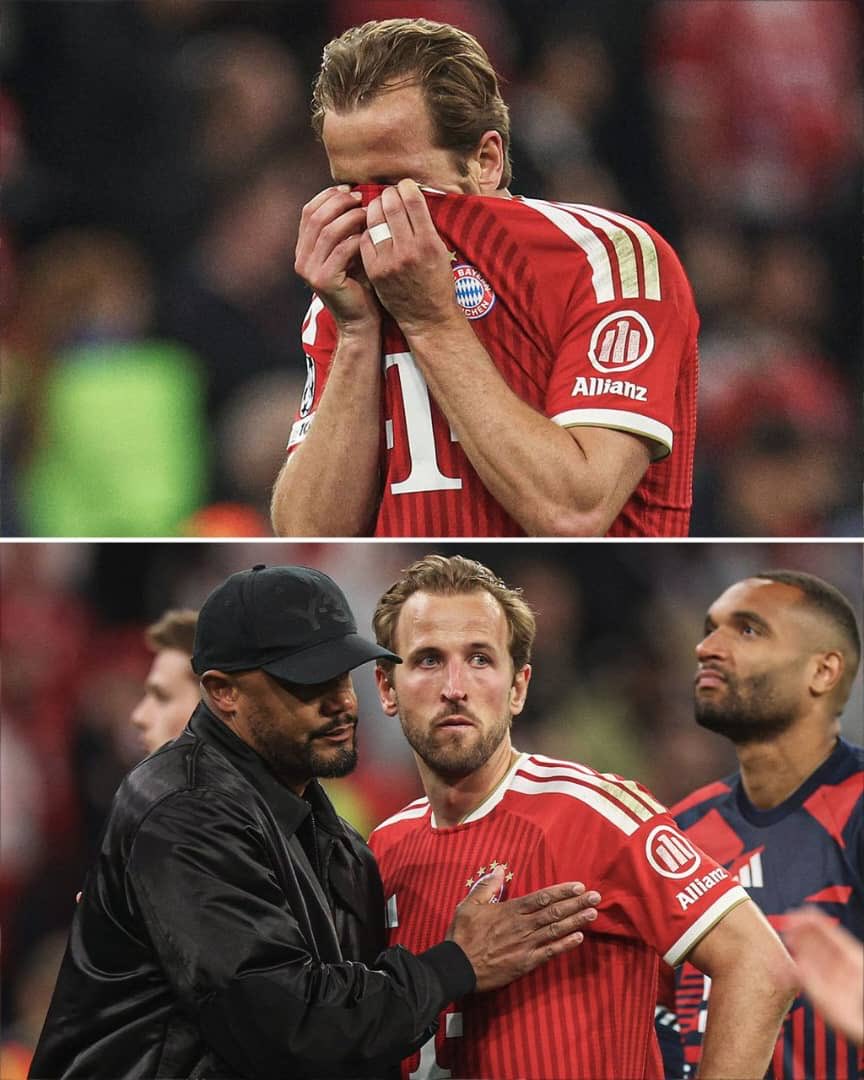 AmosWisdom64126's tweet photo. Harry Kane after Bayern were eliminated in the Champions League semifinals 💔
 
Football can be sad. https://t.co/6nIgs7j2dW