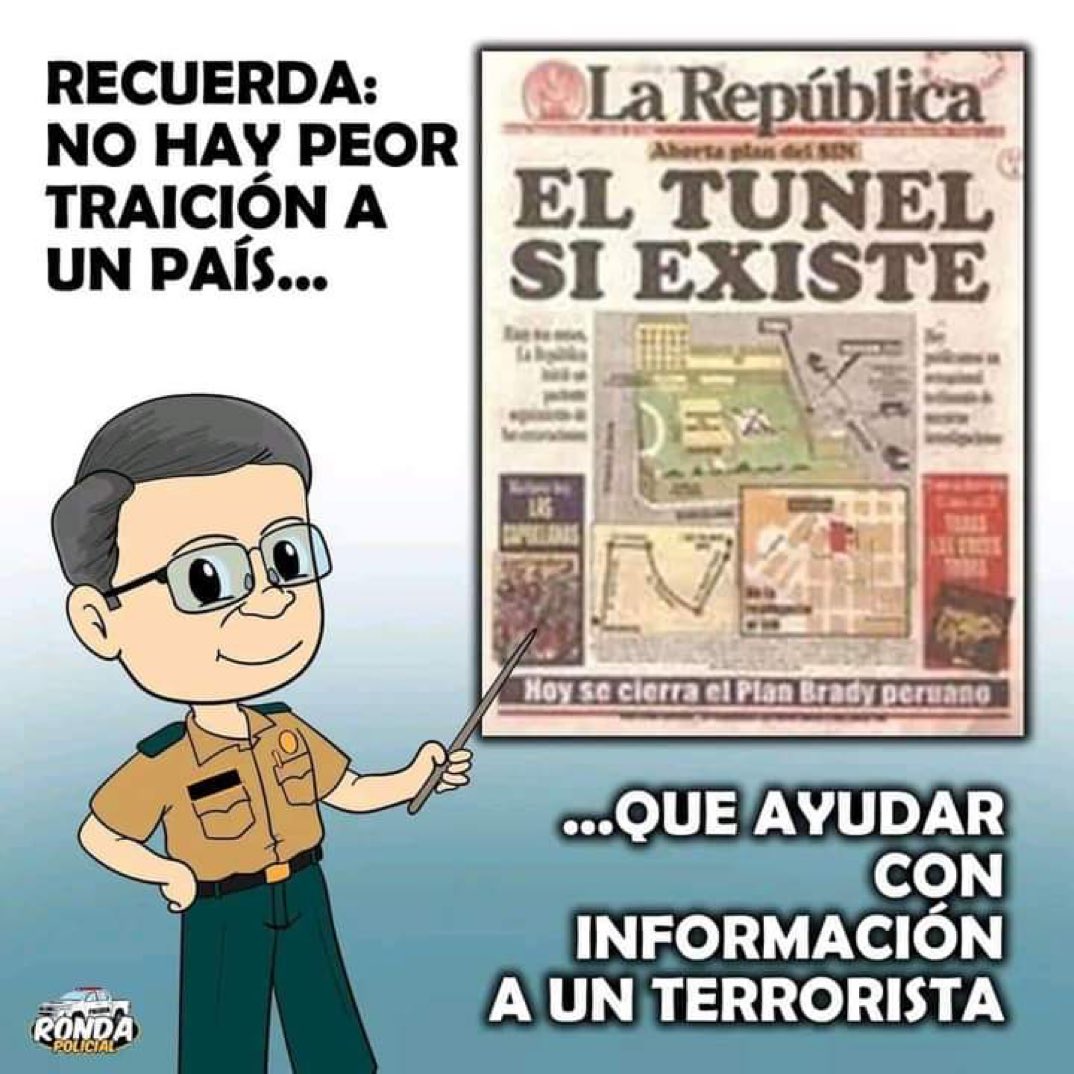 NO OLVIDAR QUE ESTE PASQUÍN SENDEROIDE QUISO CAGAR LA OPERACIÓN DE RESCATE...