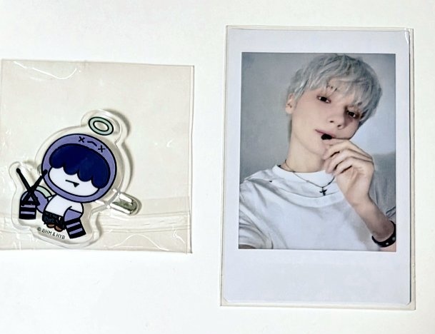 chi1_lock's tweet photo. TXT トゥバ MOA CON JAPAN 交換 

【譲】
・ヒュニンカイ
・フムニャリン

【求】 
・チェキ➡️スビン(MOA棒)
・プルバトゥ➡️ヨンモン(楽器)

郵送交換希望です。
お気軽にお声かけください。 https://t.co/qUz68SD3Jb