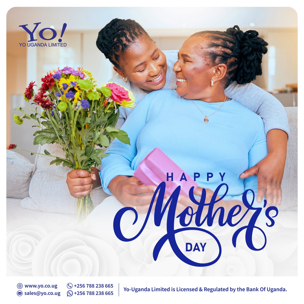 yopayments's tweet photo. To the women who give endlessly, love fiercely, and never stop showing up. Happy Mother's Day! ๐
Today and every day, we celebrate YOU.
#HappyMothersDay #YoUganda #YoPayments #DigitalFinance #FintechUganda https://t.co/bN1g9WdTg6