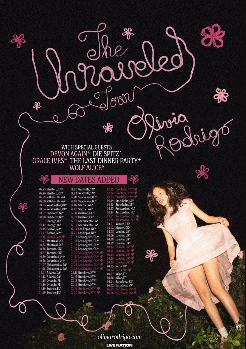 The Unraveled Tour ❀ tweet media