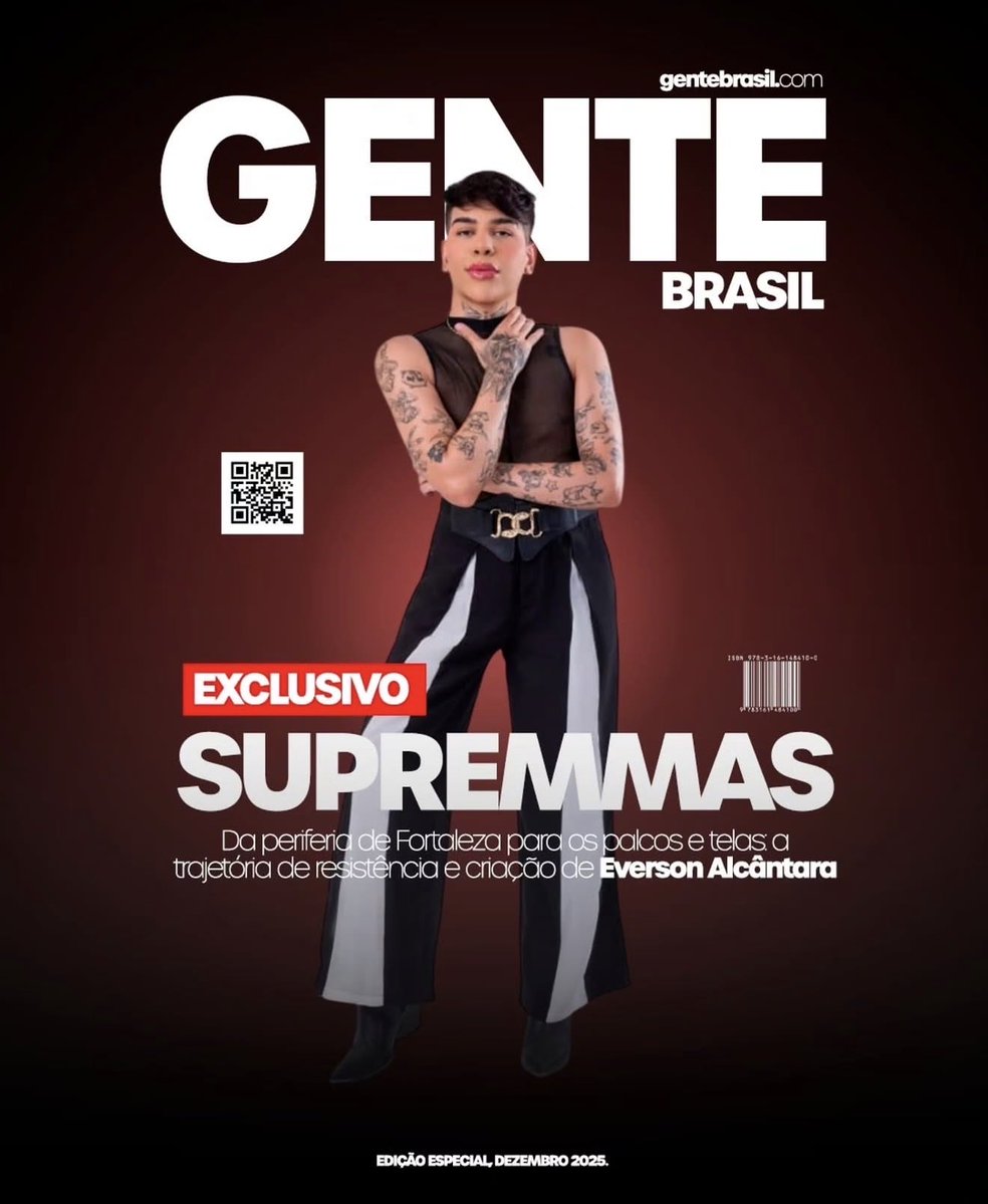 Fui capa da ELLE, da Genge Brasil, um dia quero ser da VOGUE ❤️🙏