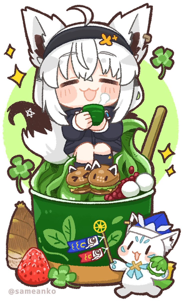 あっという間に5月ですな…🍵 ＃絵フブキ