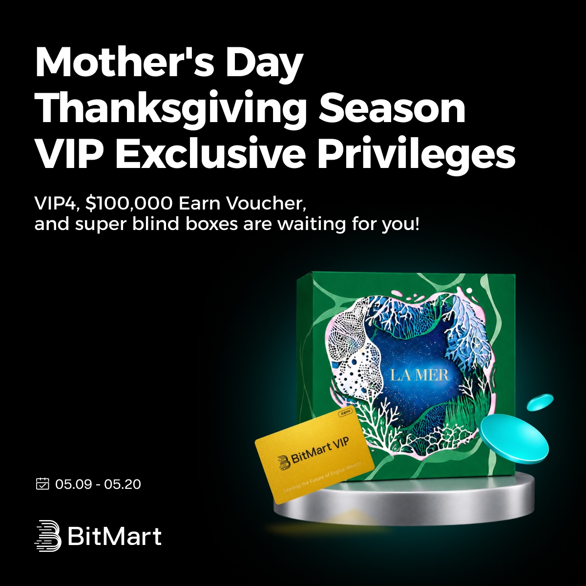 BitMart Earn, VIP & Institution tweet media