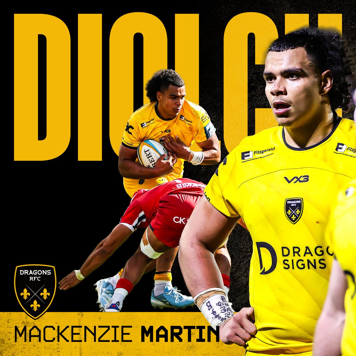 dragonsrfc's tweet photo. π πππ’πππ π πππππ‘πππ | Mackenzie Martin joined the club on loan from Cardiff Rugby ahead of the 25/26 season and the Welsh international has made 4οΈβ£ appearances for the Men of Gwent.
Diolch Macka for all your efforts a phob lwc!
#WeAreGwentRugby #AlwaysADragon https://t.co/q2cgwkEc54