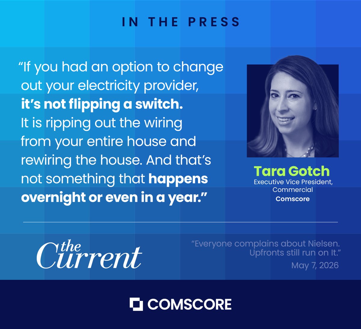 Comscore tweet media