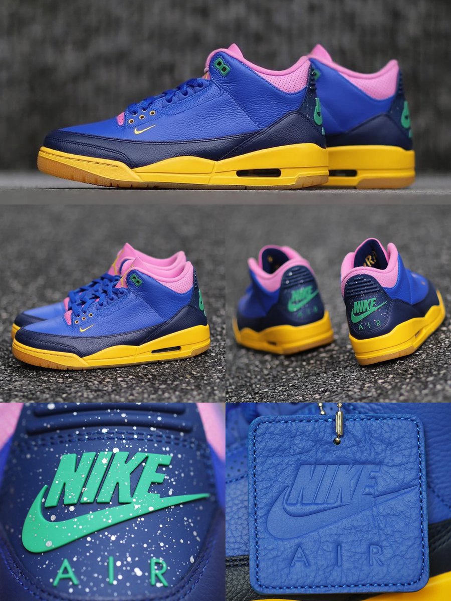 zSneakerHeadz's tweet photo. 2026 “Brazil” Air Jordan 3 OG detailed look! 🇧🇷
Releasing on May 16th.

📸: gc911/IG https://t.co/eVgSADhpdw