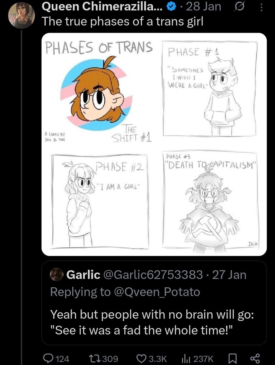Insane Cope tweet media