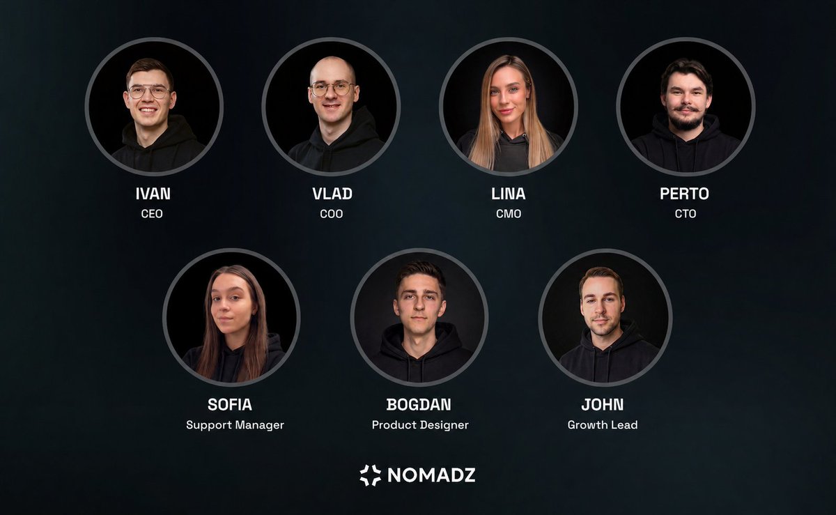 NOMADZxyz's tweet photo. Behind every booking, badge, quest, bug fix, hotel deal, event thread, and late-night “we need to ship this today” moment, there’s a team.

Small team with a big travel mission.

We care about travel, community, and shipping product people want to use!

This is us 🧳 https://t.co/Myt73lSvwu