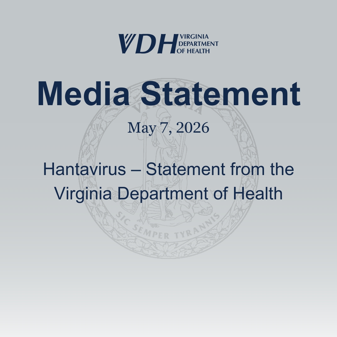 Va Dept of Health tweet media