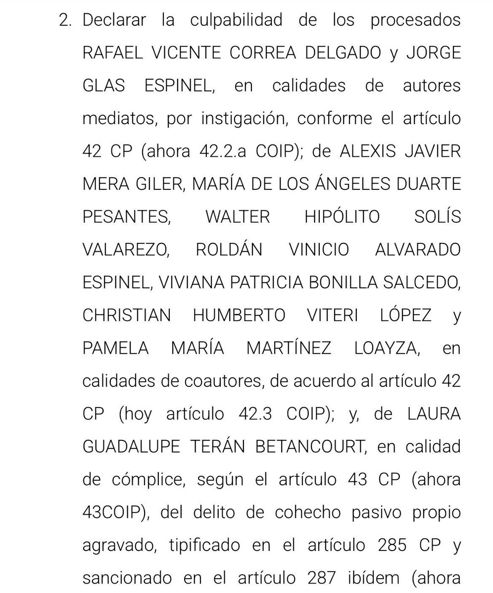 Ay Gaby .<a href="/GabrielaEsPais/">Gabriela Rivadeneira</a> memoria selectiva, varias cosas:

Tu manejaste la Asamblea por ahí en esas épocas y por si acaso no se te ocurrió fiscalizar?? Te cuento que en fiscalización con <a href="/VillaFernando_/">Fernando Villavicencio</a> si se lo hizo, por eso si sabemos lo siguiente:

1.-  Todo esto empieza por