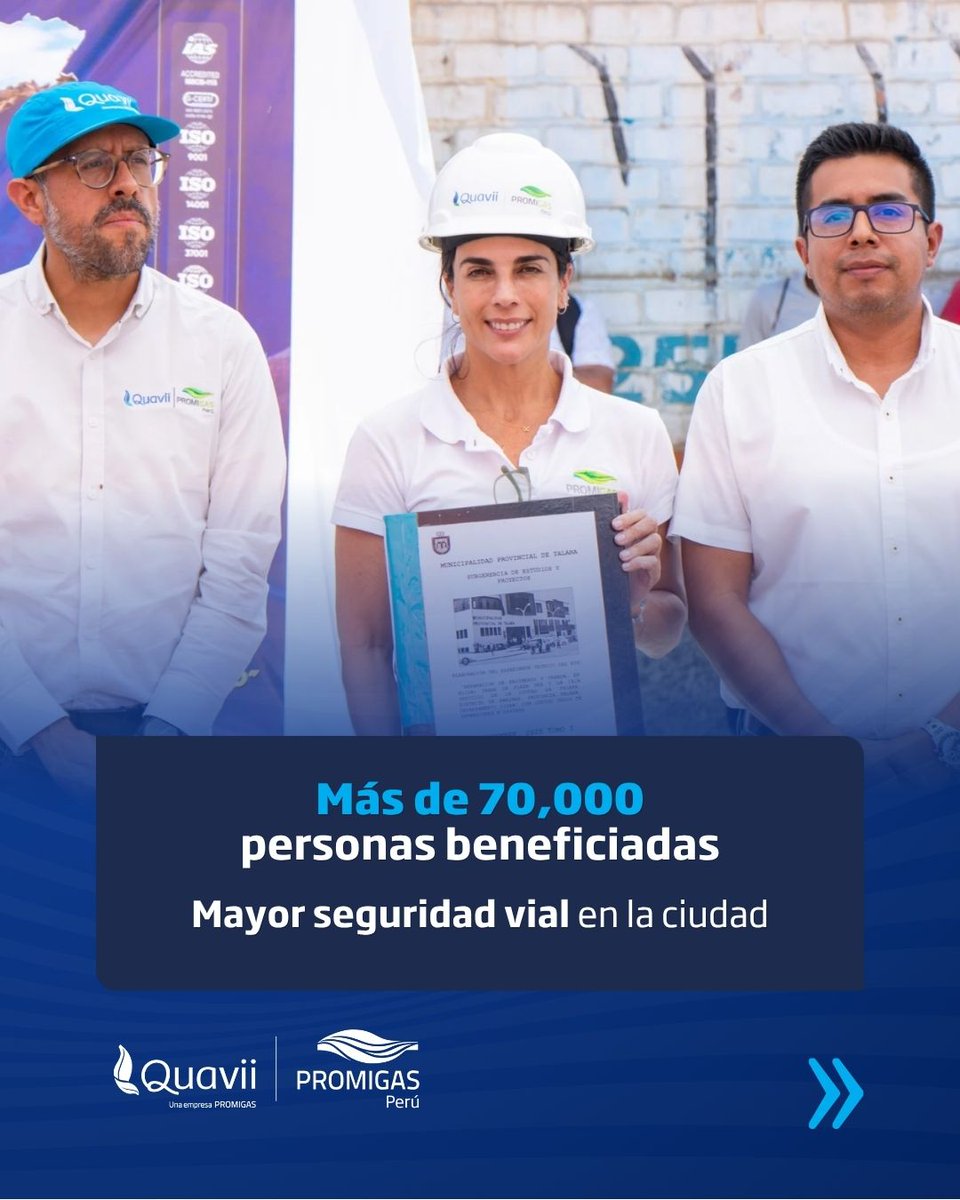 PromigasPeru's tweet photo. Este avance se suma a otras iniciativas desarrolladas bajo el mecanismo de Obras por Impuestos en la zona, reafirmando nuestro compromiso con el desarrollo de infraestructura que mejora la calidad de vida para más comunidades del norte del país.  #SomosEnergíaQueImpulsaDesarrollo https://t.co/Y8Sq70odVl