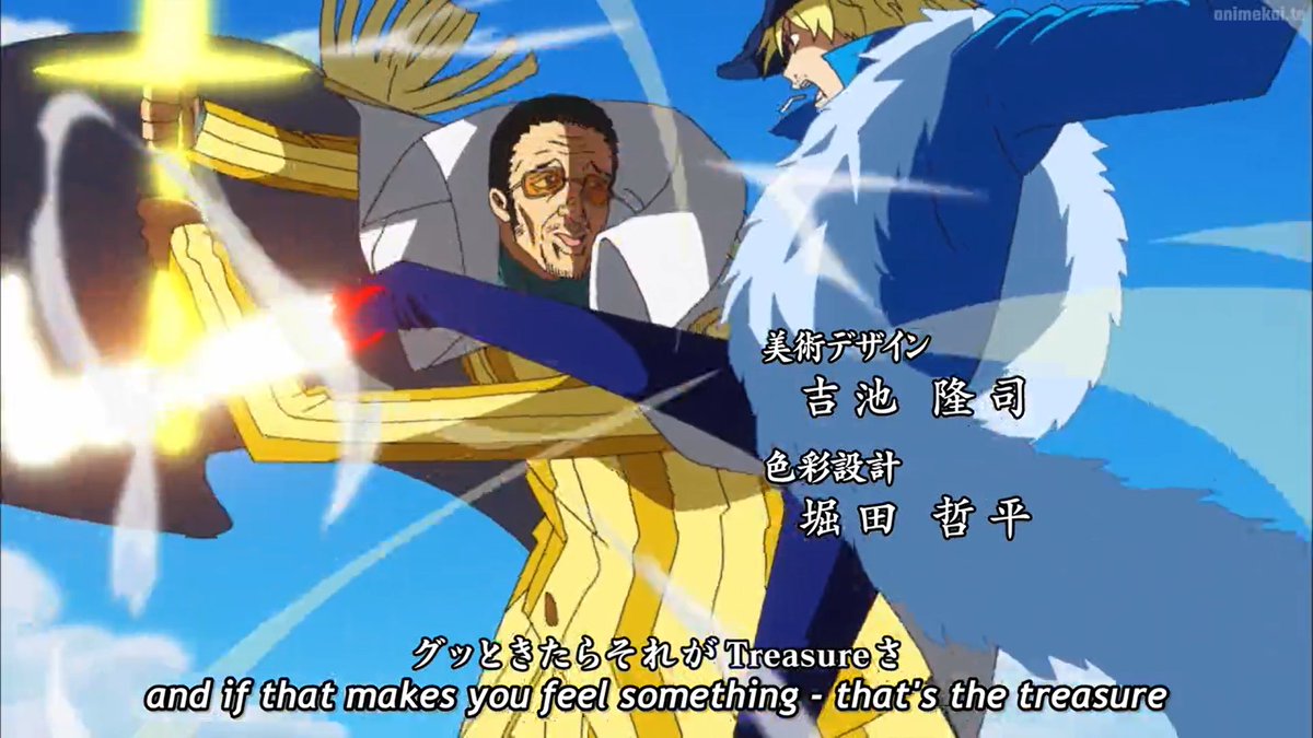 yoooo the new opening??? fuck wdym the monster trio fights the 3 admirals??? then luffy vs blackbeard??? its peak already omfg