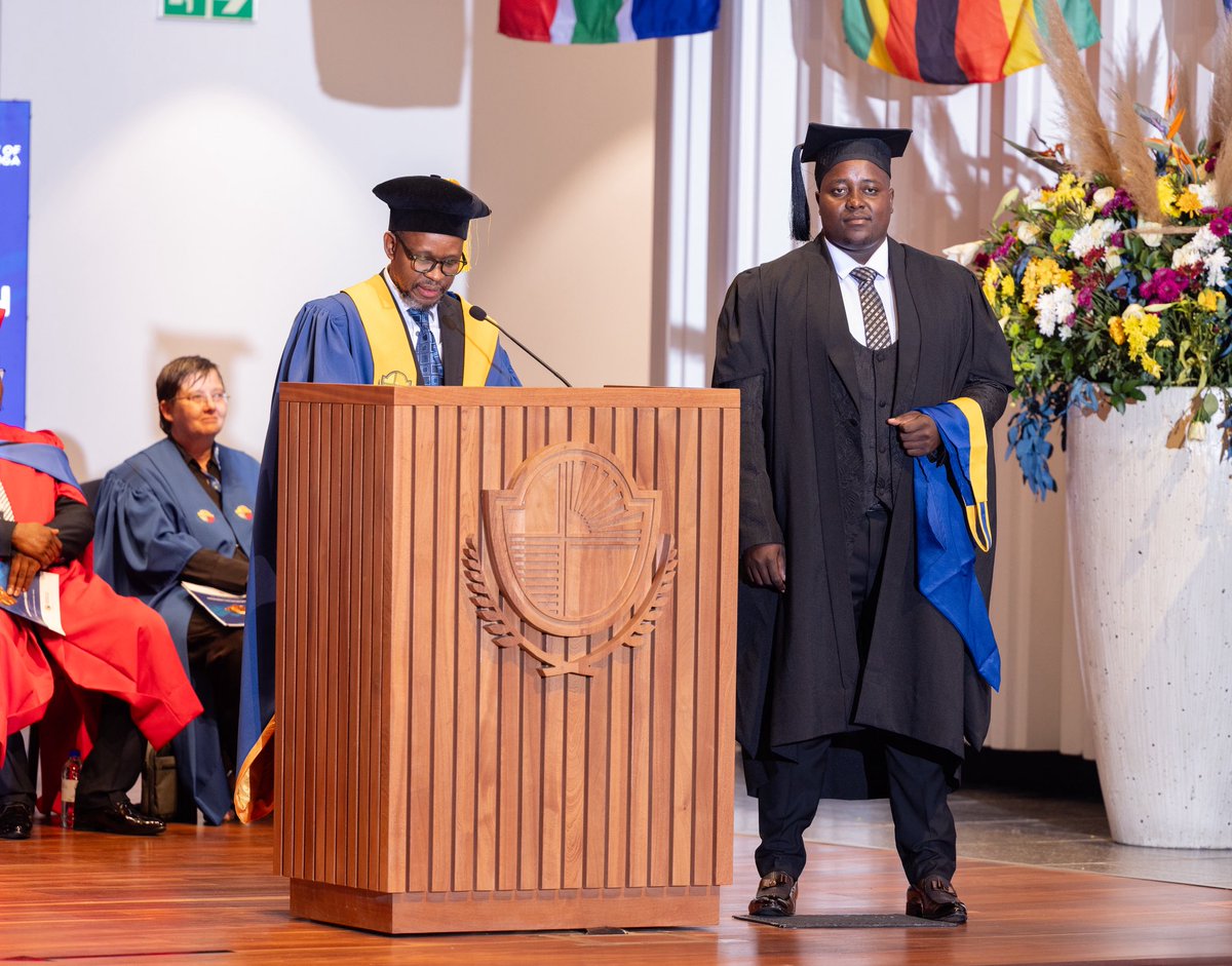UniMpumalanga's tweet photo. UMP Graduation Ceremony | Session 7 🎓

08 May 2026, marks a historic milestone for the University of Mpumalanga as the first cohort of LLB students graduate. ⚖️

Congratulations 🎉

#UMPGraduation2026 #ClassOf2026 https://t.co/xgnBXRvCi4