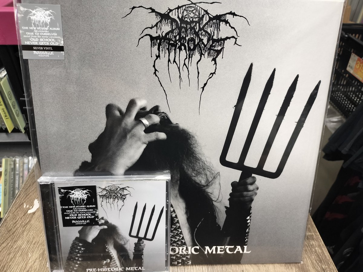 SCREWD 『HALL THE NEW DAWN』LP オリジナル盤 本日発売日！ DARKTHRONE 2026年最新アルバム 「Pre-Historic Metal