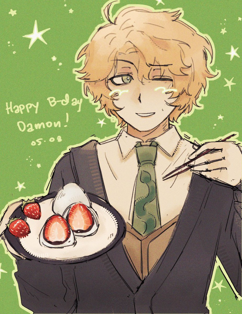 girlfail25's tweet photo. smile !! 🐍🎂 #pjeg #damonmaitsu https://t.co/WTQXSimCV5