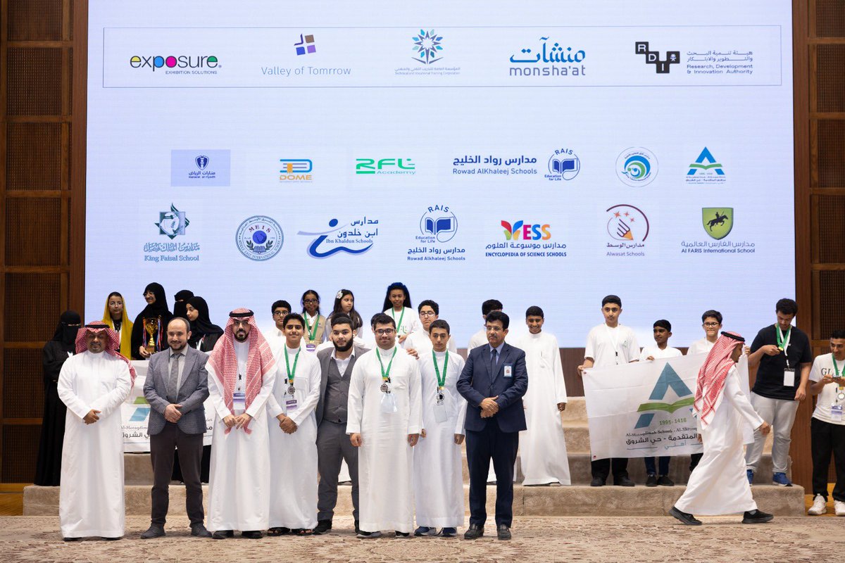 iSchool_Kids's tweet photo. 🏆 الجوائز الأساسية في #Codeavour_07 ✨
نبارك لفريق Afaq Robot Club من مدارس 
@afaqedu2030 حصوله على 🥈 المركز الثاني في Track 1 – Senior Age Groupضمن البطولة الوطنية لـ Codeavour 7.0 🇸🇦🤖
إنجاز يعكس روح الابتكار، والعمل الجماعي، والتميز في مجالات البرمجة والذكاء الاصطناعي 🚀🌟 https://t.co/vEaorbebPr