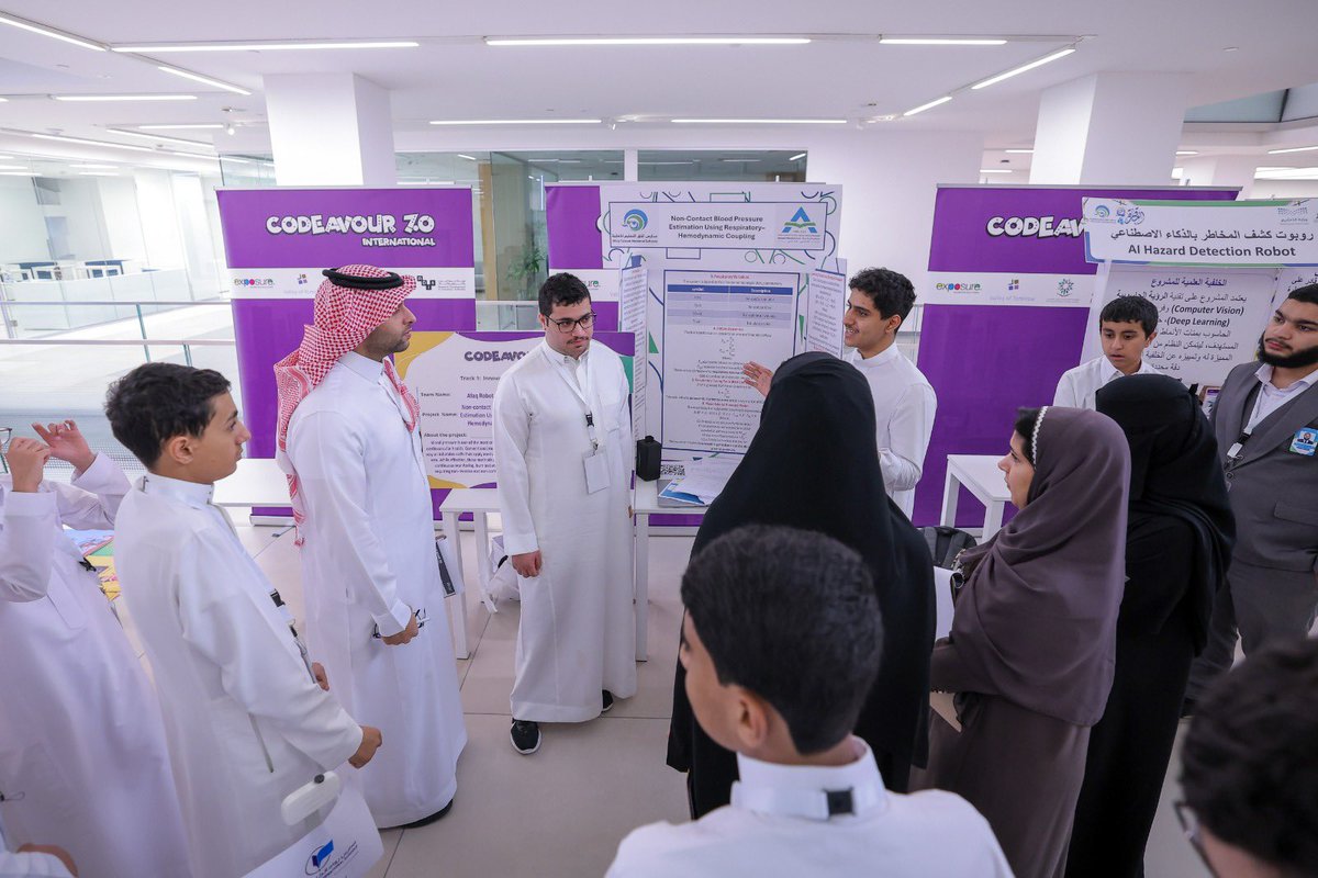 iSchool_Kids's tweet photo. 🏆 الجوائز الأساسية في #Codeavour_07 ✨
نبارك لفريق Afaq Robot Club من مدارس 
@afaqedu2030 حصوله على 🥈 المركز الثاني في Track 1 – Senior Age Groupضمن البطولة الوطنية لـ Codeavour 7.0 🇸🇦🤖
إنجاز يعكس روح الابتكار، والعمل الجماعي، والتميز في مجالات البرمجة والذكاء الاصطناعي 🚀🌟 https://t.co/vEaorbebPr