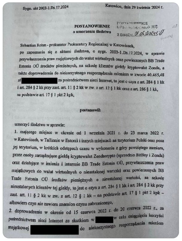 Ten cholerny Nawrocki znowu zawetował ustawę kryptowalutową 😡

A nie czekaj.

To umorzenie śledztwa ws. Zondacrypto ZA TUSKA dokonane W KWIETNIU 2024 przez Rohma - awansowanego za Bodnara prokuratora wojującego z PiS.

Nawrocki jeszcze przez 1,5 roku nie był Prezydentem.

xDDDDD
