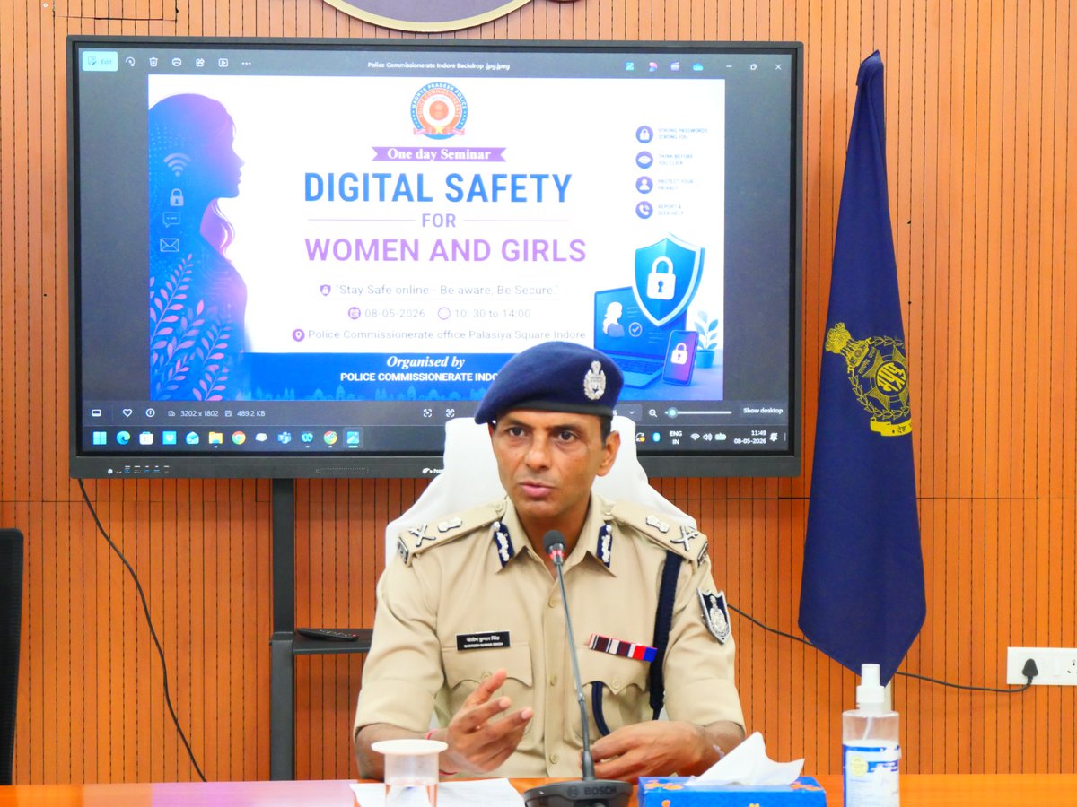 Commissioner of Police,Indore tweet media