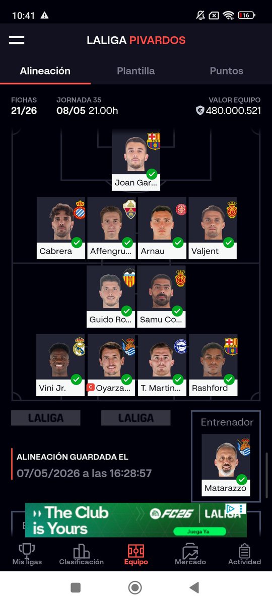 Fantasy100001's tweet photo. @ElBielsaFantasy @futbol_fantasy Buenas, que capitán pondrías y entrenador? Además cambiarías algo?
Por: Sivera
Def: David Costas, Boyomo
Cen:Swedberg, Fidalgo, De Galarreta, Brahim
Del: Ramazzani
Entre: Pellegrini https://t.co/MrWN8YSVC1