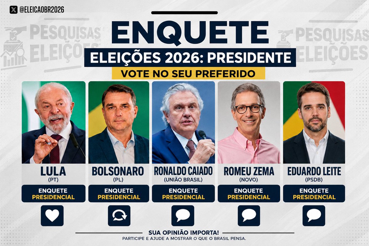 Pesquisas Eleições tweet media