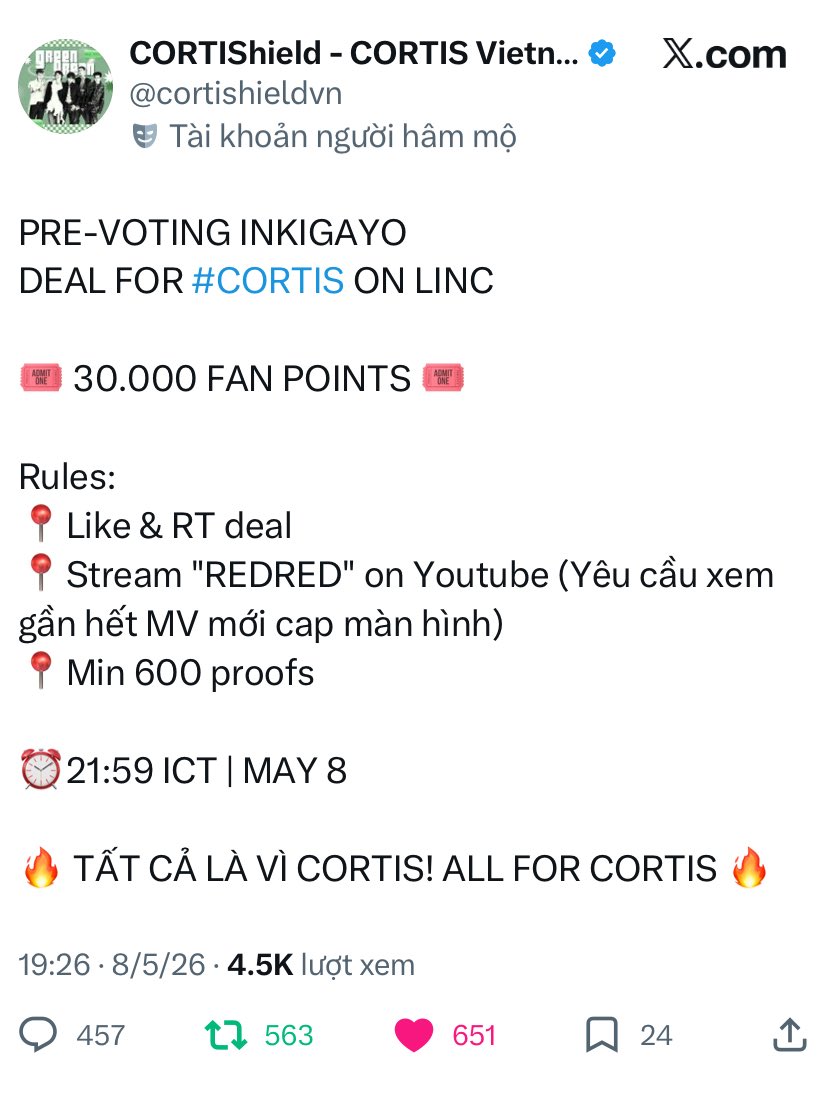 zen_zyca's tweet photo. @cortishieldvn for #CORTIS https://t.co/6HL8fwNPLX
