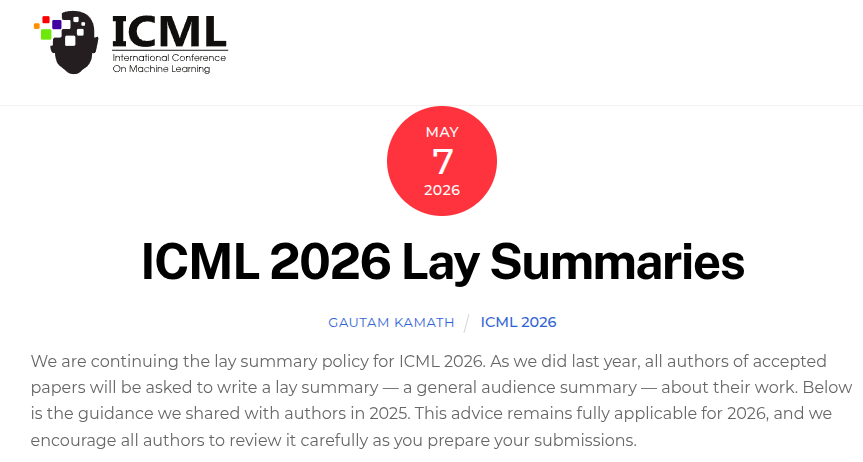 ICML Conference tweet media