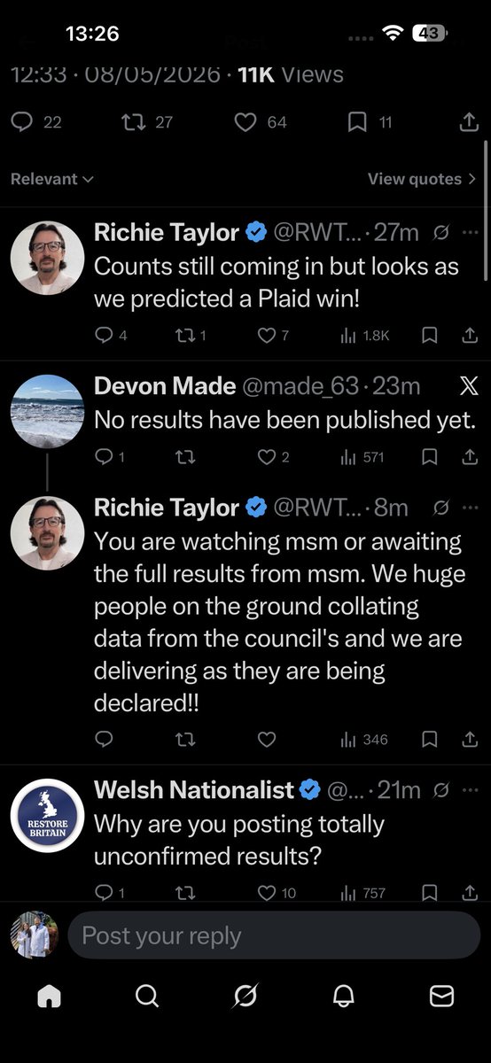 DylanBeefy's tweet photo. @NewyddionS4C chi ar i hol hi bois bach! Ma’r boi bach hyn wedi cal y canlyniadau i gyd yn barod!!! #senedd2026 https://t.co/1qyAWQ6YPd