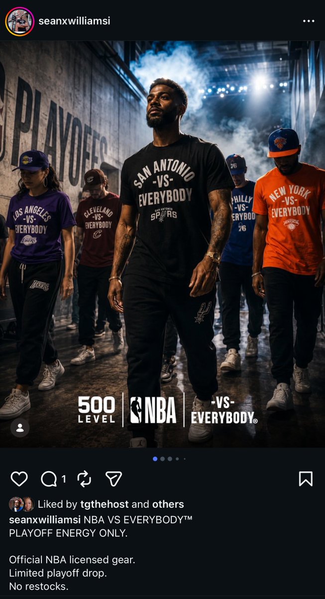Shout out to my brothers Tommey Walker and Sean Williams. This is major! I've seen so many other cities and entities try to steal their IP. But never forget, "Vs. Everybody" started in Detroit.

#AchievementInEveryFieldOfHumanEndeavor 👌🏾👌🏾👌🏾