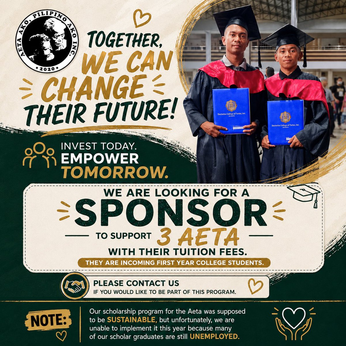 Aeta Ako, Pilipino Ako Inc. tweet media