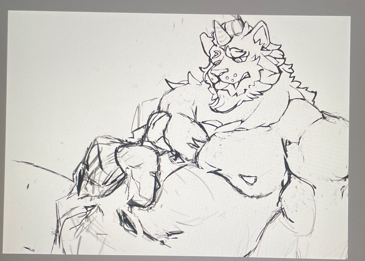 _rufurus's tweet photo. WIP i guess. 67 likes for an nsfw version 
#furry #art https://t.co/PVNeOyVes5