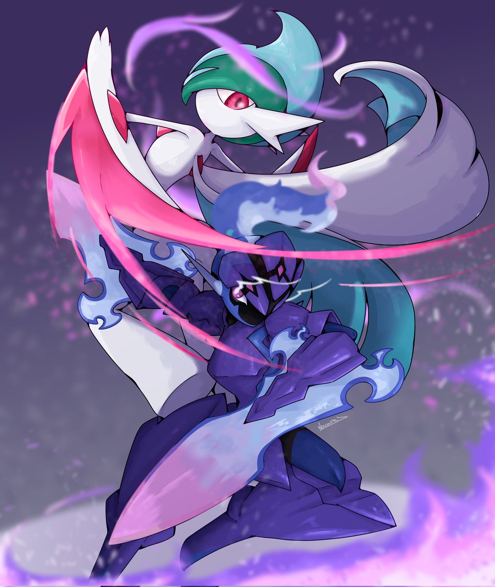 To Fight With You
#pokemon #ceruledge #gallade