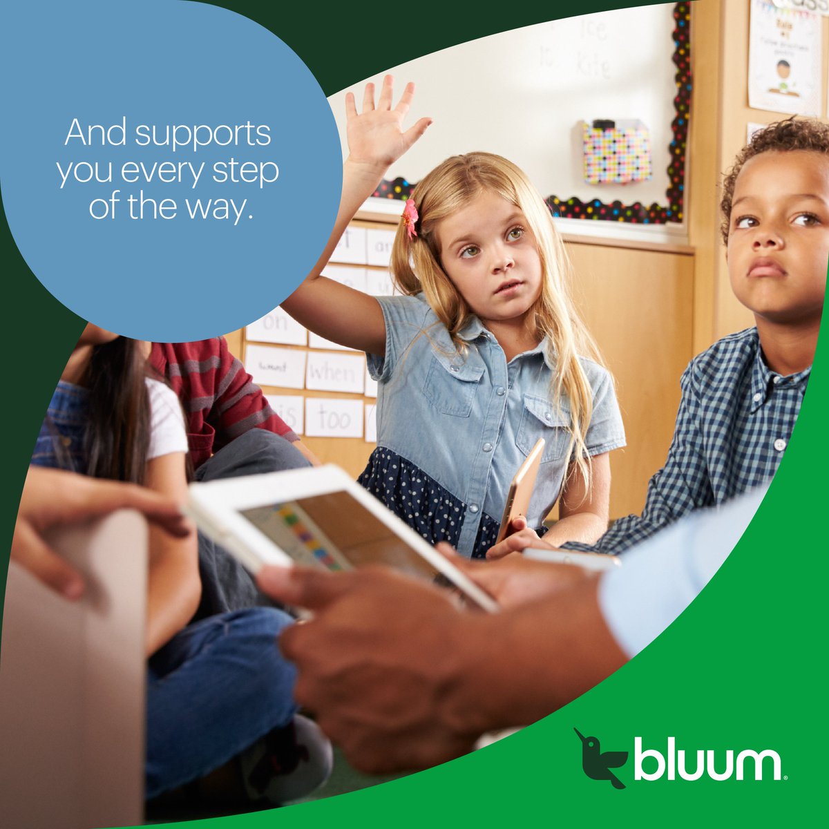Bluum_EdTech's tweet photo. Successful technology implementation doesn’t happen in isolation.

It takes collaboration, trust, and a partner who understands the realities schools face every day.

Bluum works side-by-side with districts, from early planning to long-term support, ensuring solutions actually work in practice, not just on paper.

Get in touch to explore Bluum as your EdTech partner.