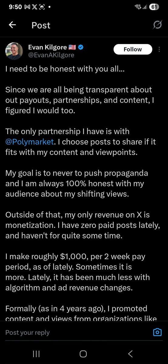 AF_Clips_'s tweet photo. Do you think it’s a total coincidence that the exact same crew furiously shilling Polymarket odds are also deep-throating Dan Blazen as the shiny new “America First” savior? Talk about chasing shekels. DEI influencer hiring program going crazy rn.. https://t.co/7KzdFRH69q