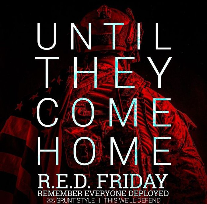 GodsAmericans's tweet photo. ~ Red Friday ~ American Military
~mgf~ #God #jesus #MAGA #GodBlessPresidentTrump #POTUS #GodBlessAmerica #usa #VoteRed #RedFriday #blessourtroops #UntilTheyComeHome #AmericanMilitary #bestintheworld https://t.co/Um10knaS3C