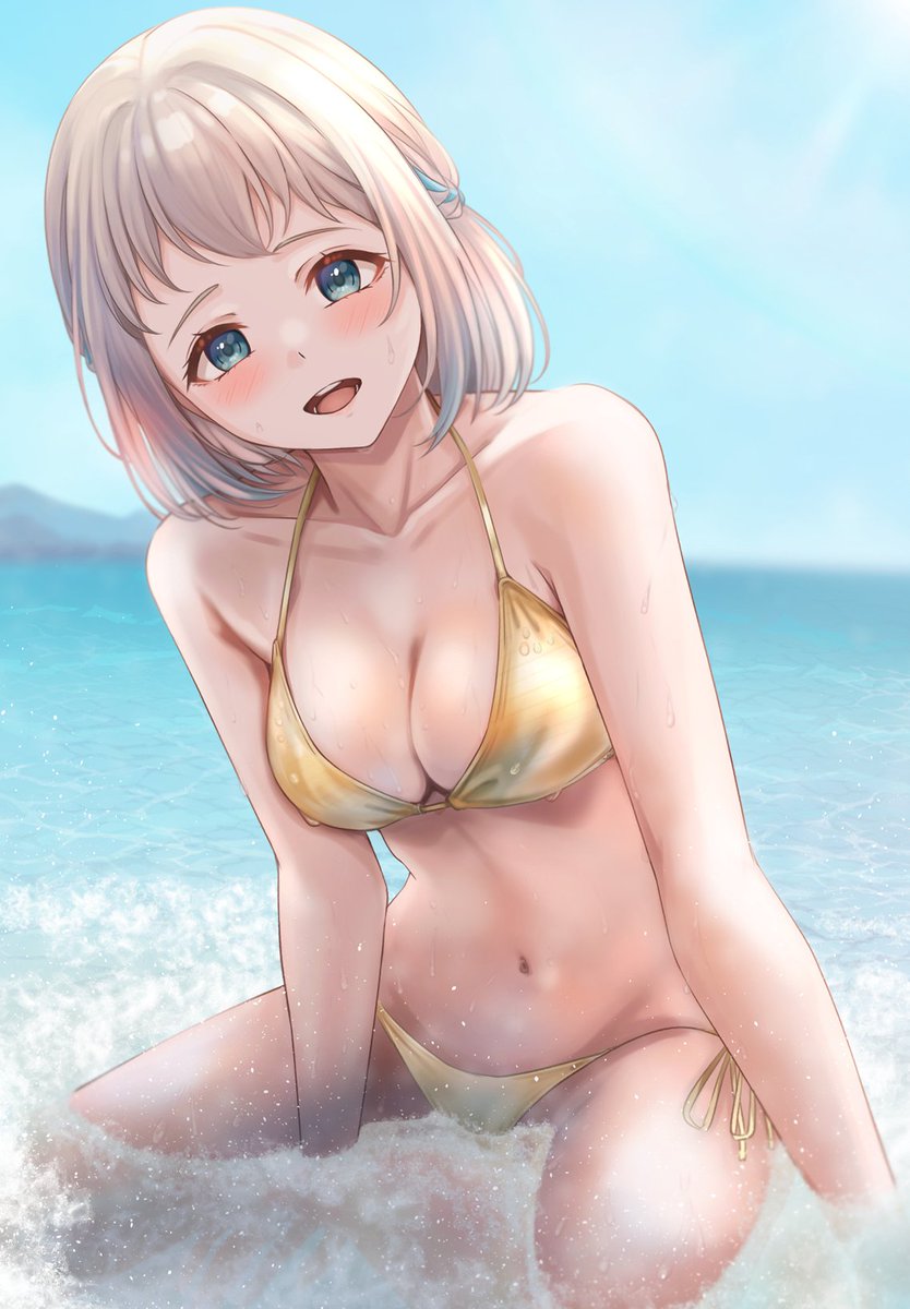 Golden Bikini Lilja👍 