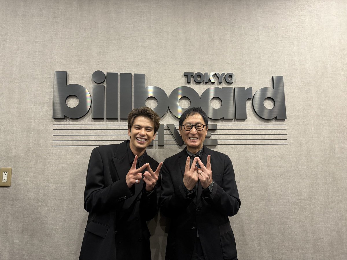 今日はビルボード東京で、 PIANO DUO SESSION🎹 森崎ウィンくんと
