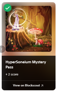 magical_sg's tweet photo. Hey lads,

Let's collect @Soneium Score Season 10 NFTs.

Today we collect: @HyperFluidX NFT.

Enter here: https://t.co/yv0pKAvV1c

- Connect wallet.
- Swap 5 times. (Best route: 2.5 USDC.e to ETH)
- Wait 1 min
- Wait 1 min.e page.
- Claim your NFT.

That's all. One more NFT added to your Soneium Score collection.