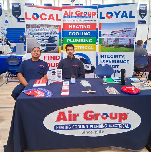 A couple of our techs who graduated from Passaic County Technical-Vocational Schools headed back to their old stomping grounds last week for the College &amp; Career Fair!