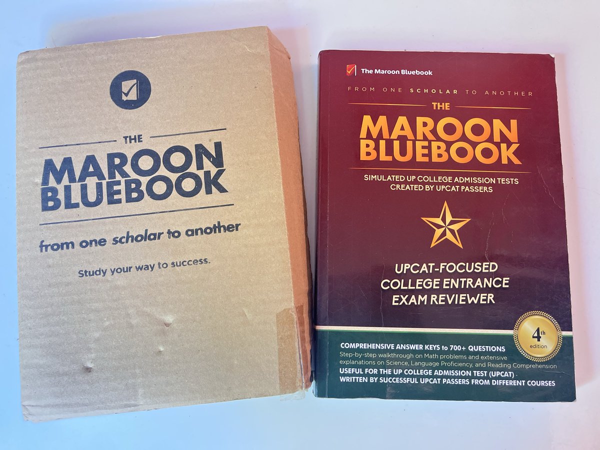 Jakeykive's tweet photo. MAROON BLUEBOOK 
- 550 

Condition
- minimal writings (erasable) https://t.co/wlYQIh3X97