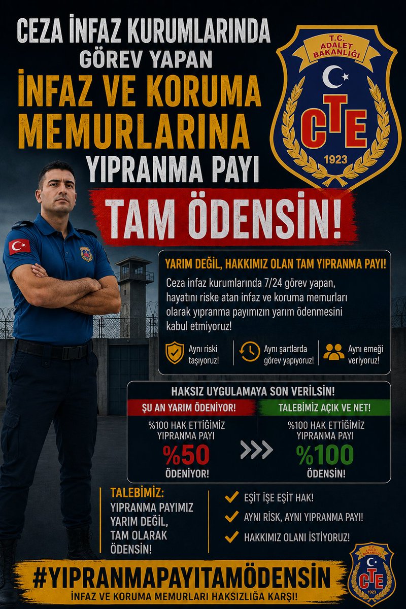 İnfaz Koruma Kürsüsü tweet media