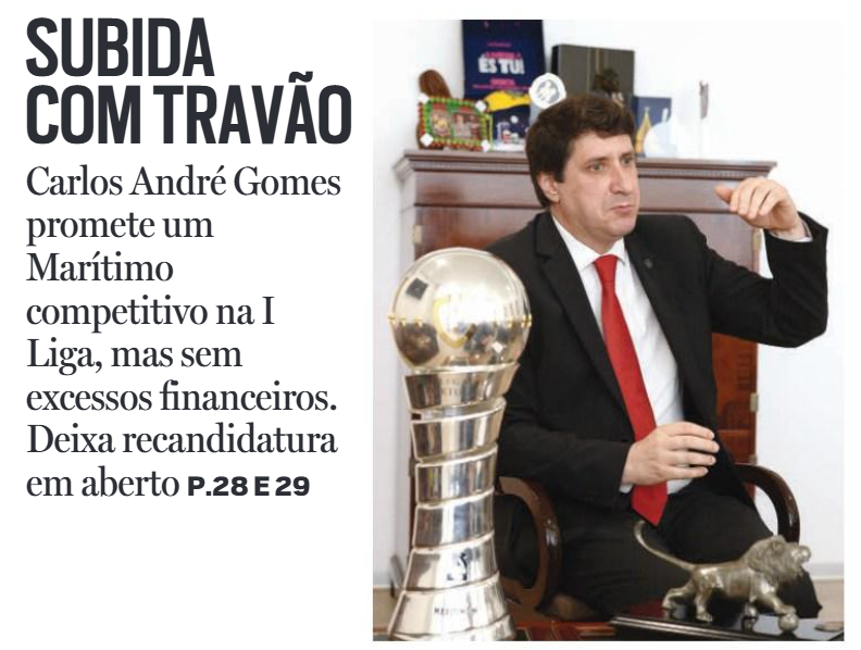 alyaz's tweet photo. A entrevista com o Presidente do Marítimo, publicada hoje, dia 08/05/2026. https://t.co/Z2Hy7zdaDb