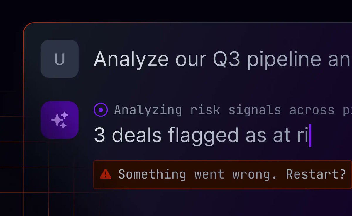 mattheworiordan's tweet photo. We interviewed 38 companies building AI products at scale.

We evaluated 37 vendors across the AI infra landscape.

Almost every team is hitting the same wall. None of those failures are model failures.

Thread 🧵 https://t.co/qPzAUPYkNK