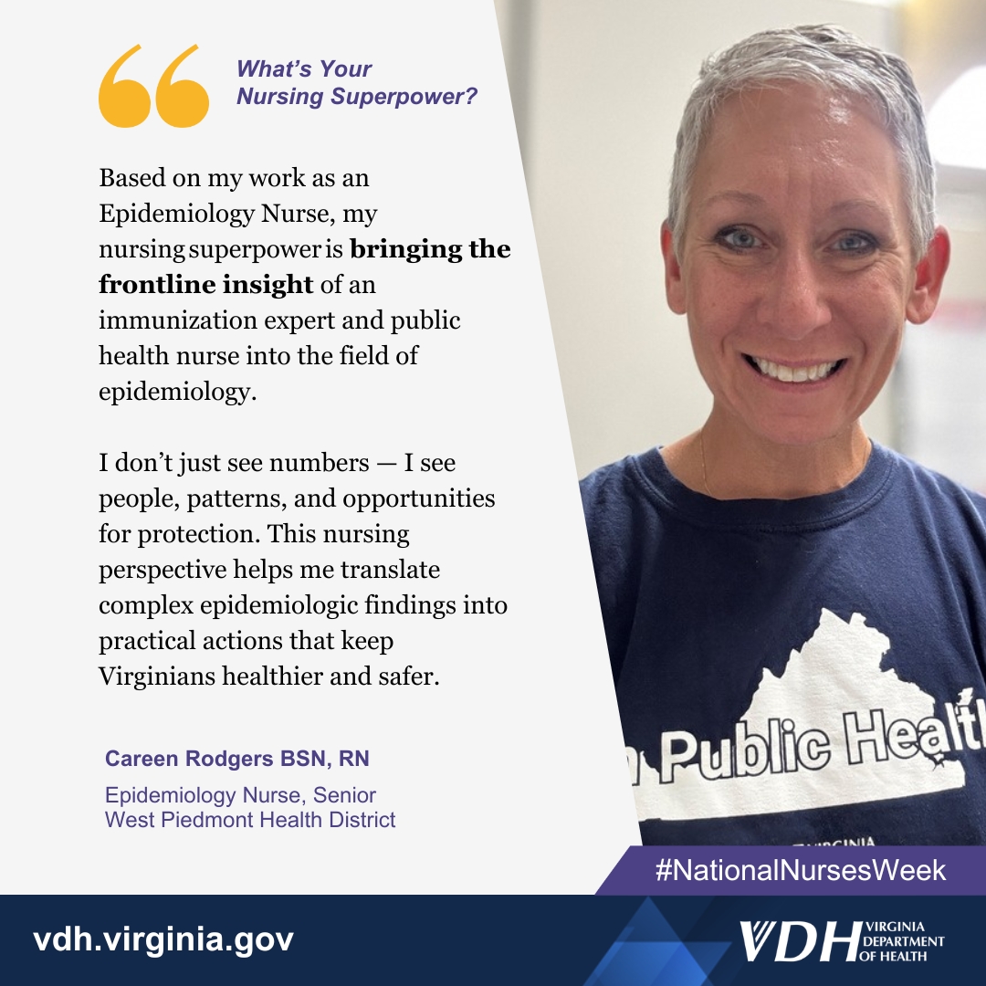 Va Dept of Health tweet media