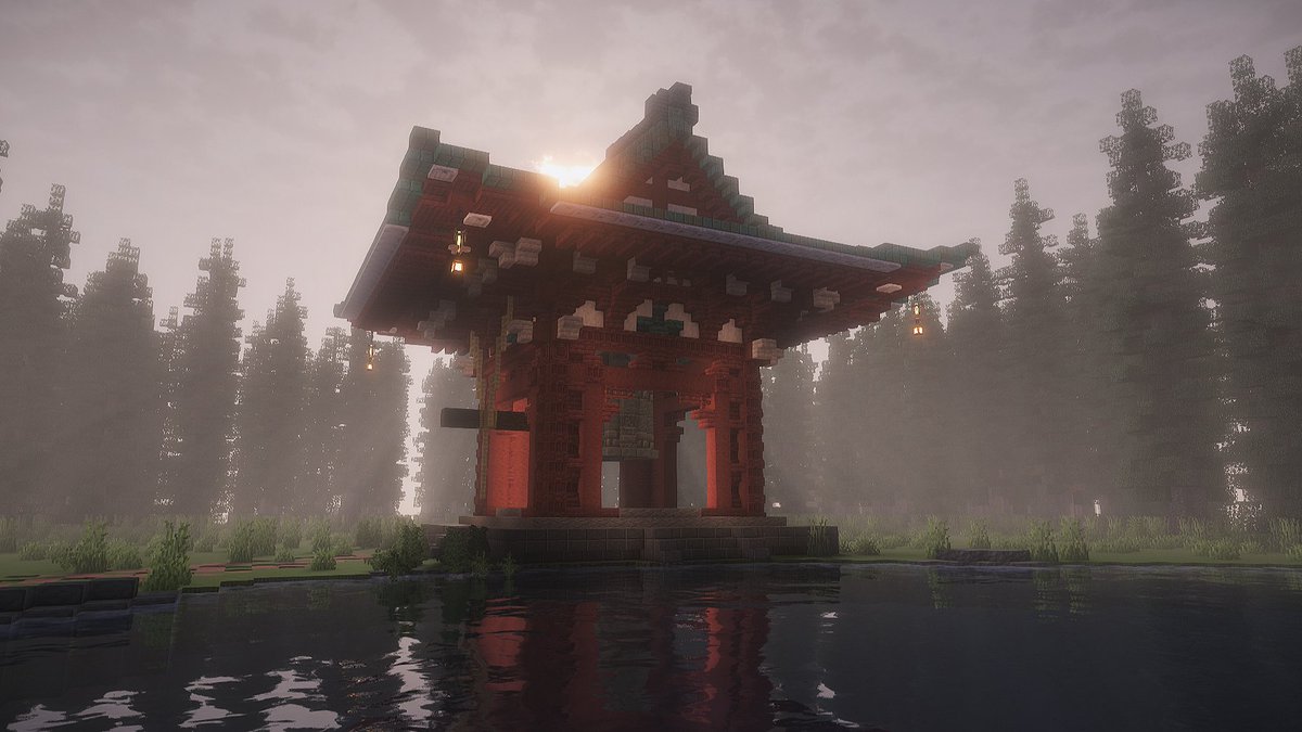 Babu－マイクラ和風建築 tweet media